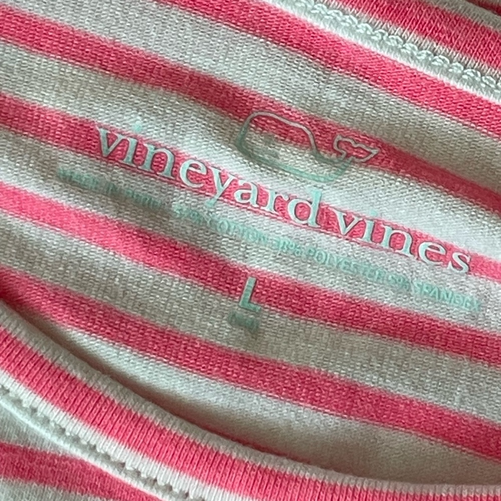 Girls NWT Vineyard Vines LS Striped Raglan - Picture 7 of 9
